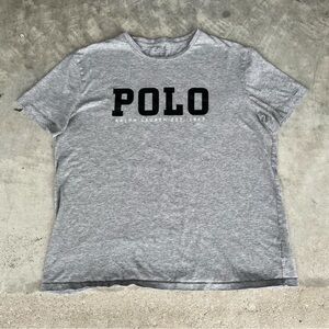 Polo by Ralph Lauren Classic Gray Graphic Tshirt Men’s Large